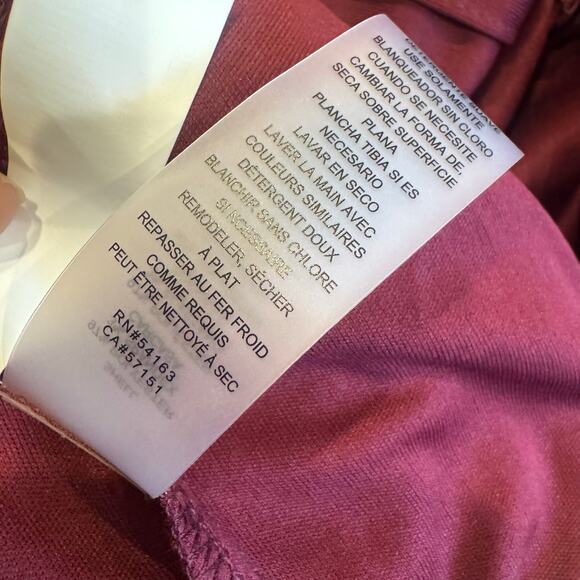 Vince Camuto Ruched Mesh Midi Bodycon Dress Long Sleeve Multi Size16 NWOT - Picture 8 of 12